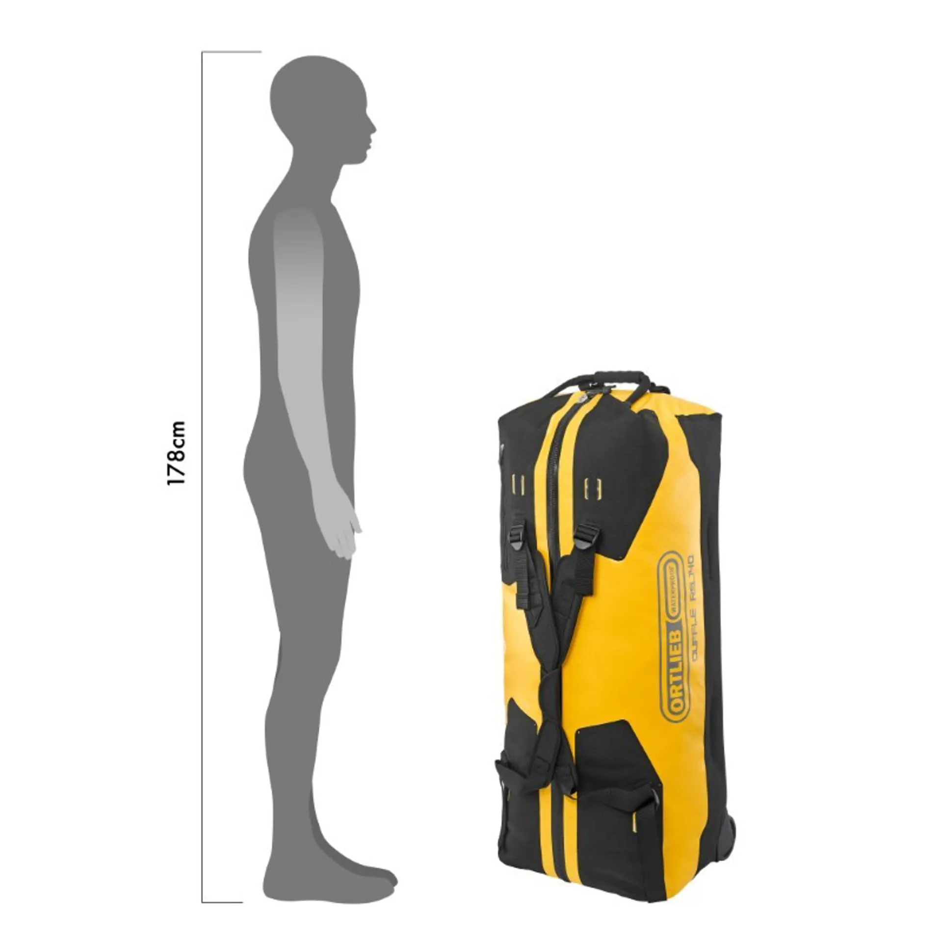 Ortlieb Duffle Bag RS 140L Yellow